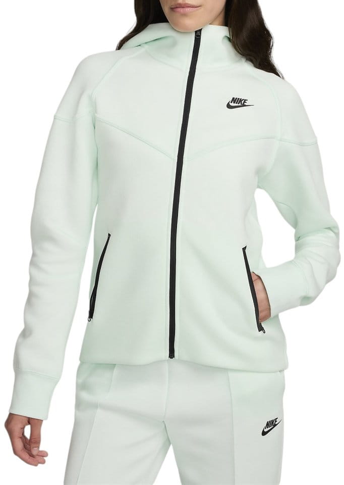 Bluza z kapturem Nike W NSW TCH FLC WR FZ HDY